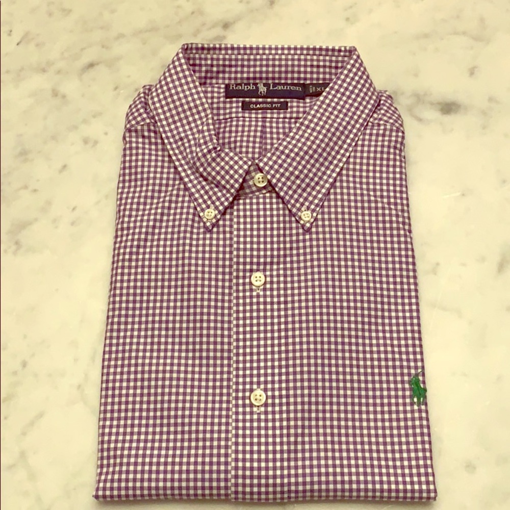 Ralph Lauren Men’s XL long sleeve shirt.